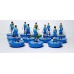 Subbuteo Andrew Table Soccer Coventry City 1981-1983 with Talbot commercial logo on classic Hasbro bases
